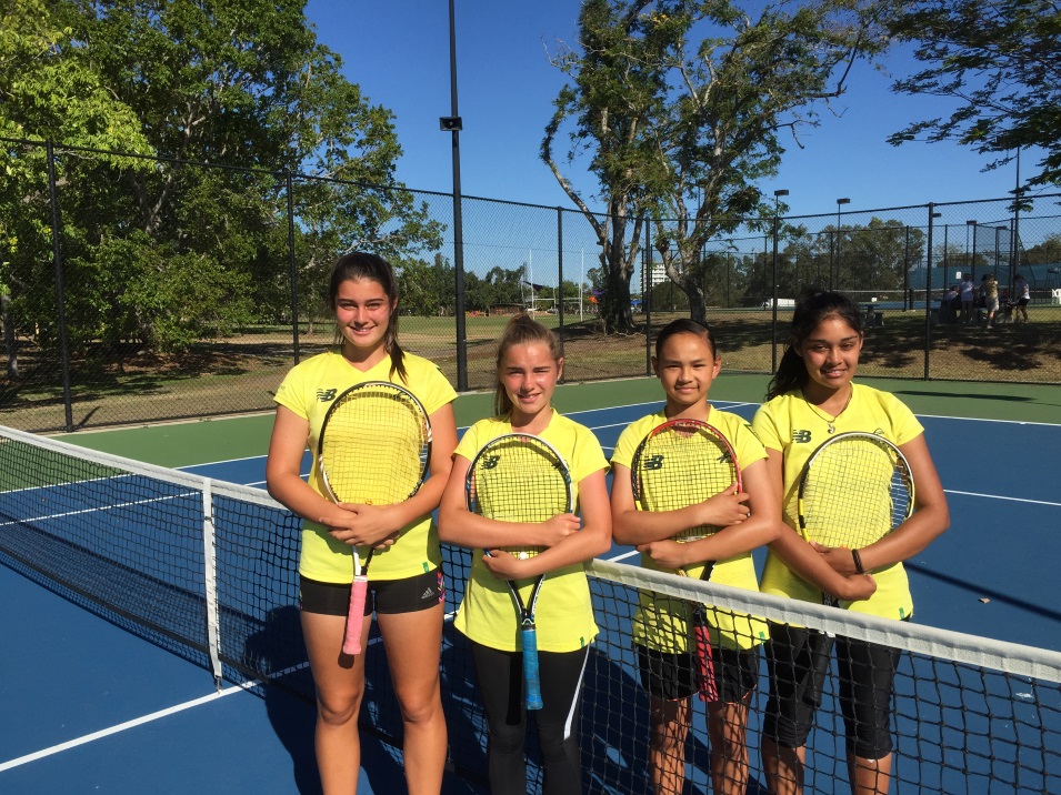 Tennis Excellence Program students