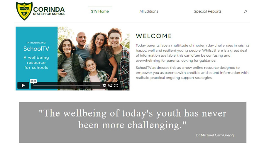 Crinca SchoolTV launch